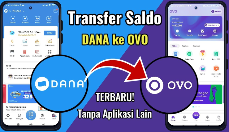 5 Cara Transfer DANA ke OVO Terbaru 2024, Mudah & Cepat