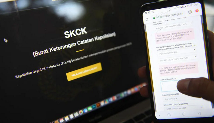 Cara Membuat SKCK Online Lewat HP Terbaru 2024