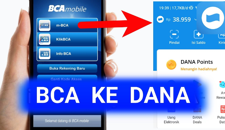 Cara Transfer BCA ke DANA via M-Banking dan ATM 2024