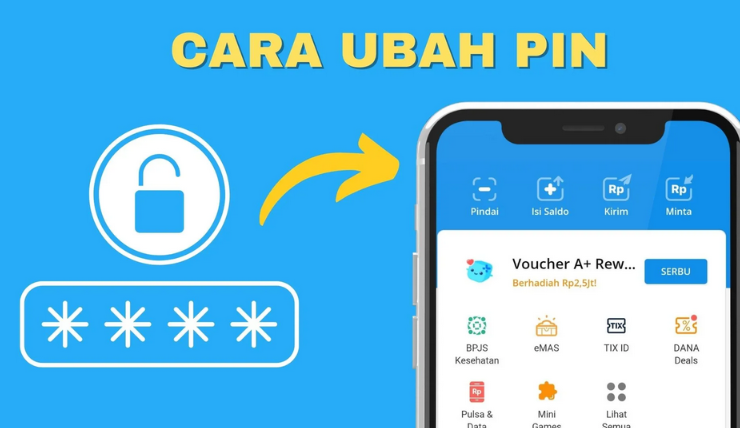 Lupa PIN Akun DANA, Ini Cara Mengatasinya Dengan Cepat