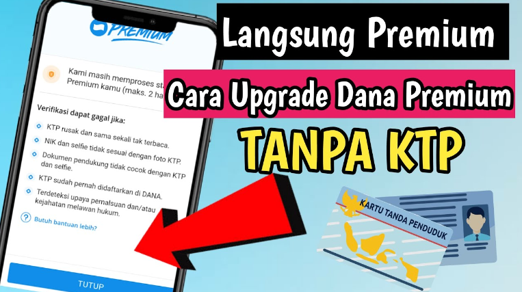 Cara Daftar DANA Premium Tanpa Ribet, Mudah dan Cepat