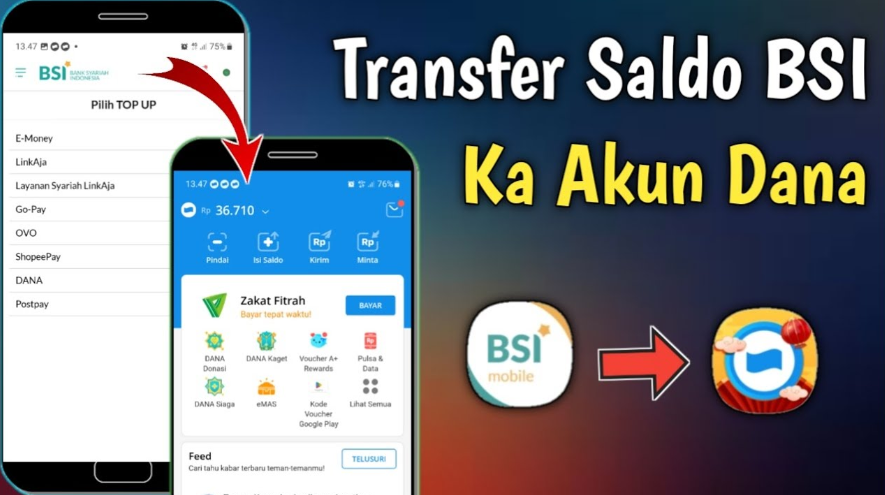 Cara Transfer BSI ke DANA Terbaru, Mudah dan Cepat!