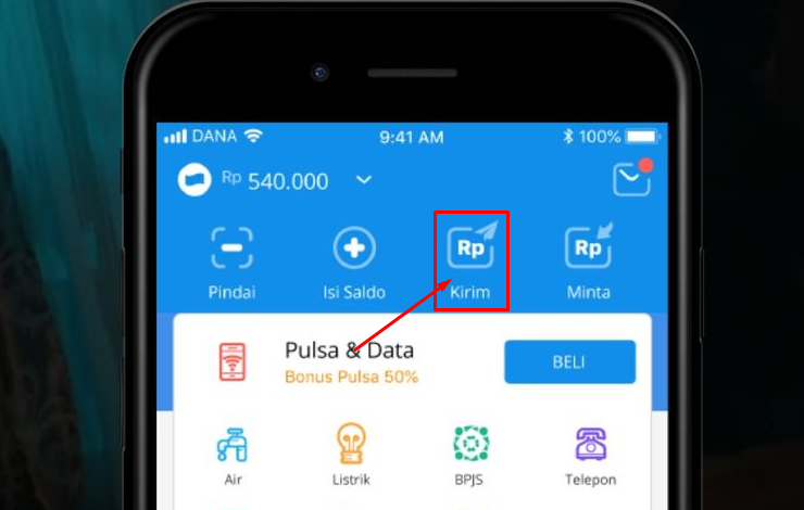 Cara Transfer DANA ke DANA Orang Lain Gratis Terbaru