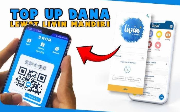 Cara Transfer Livin Mandiri ke DANA, Mudah dan Cepat