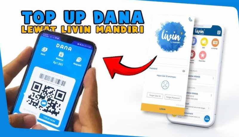 Cara Transfer Livin Mandiri ke DANA, Mudah dan Cepat